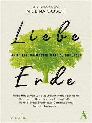 cover image of Liebe Erde
